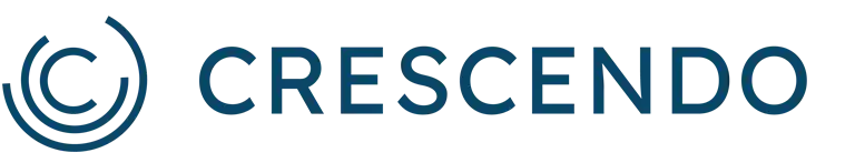 Farvet Crescendo logo